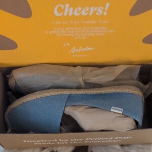 Soludos Denim Blue Espadrilles